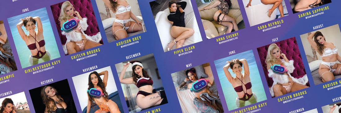 The 2026 Camgirls of the Month Calendar Is Coming