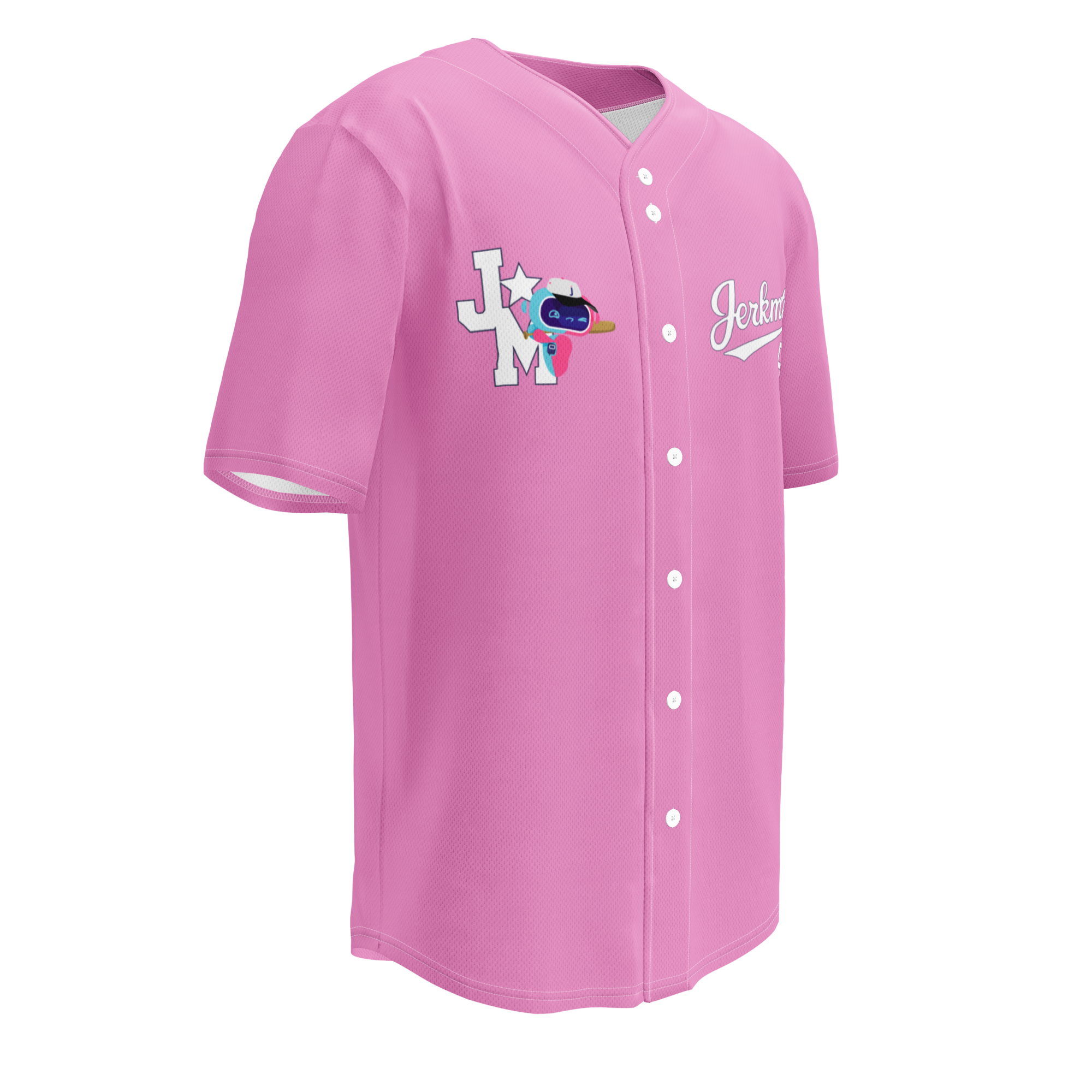 Jerkmate Pink Baseball Jersey