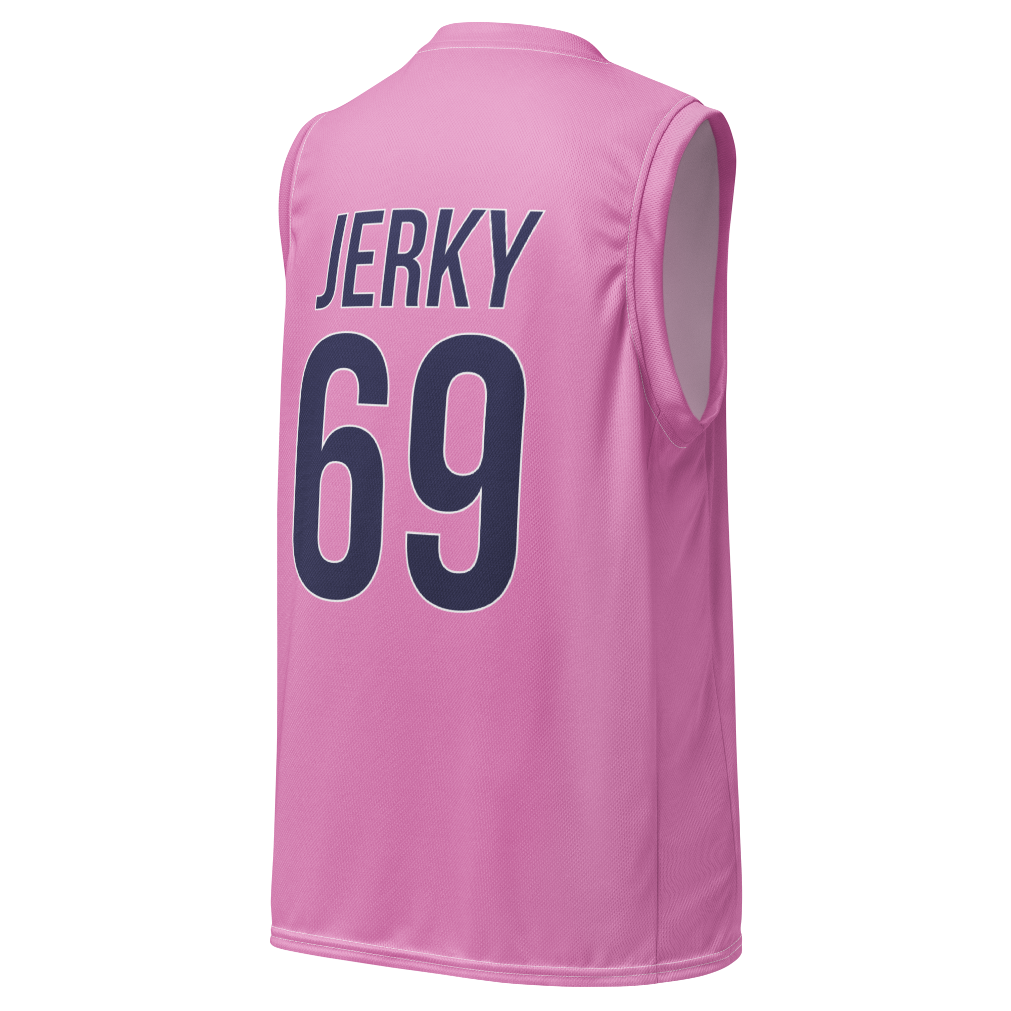 Jerkmate Pink Basketball Jersey