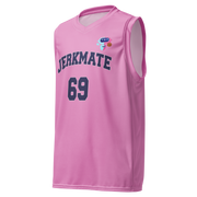Jerkmate Pink Basketball Jersey