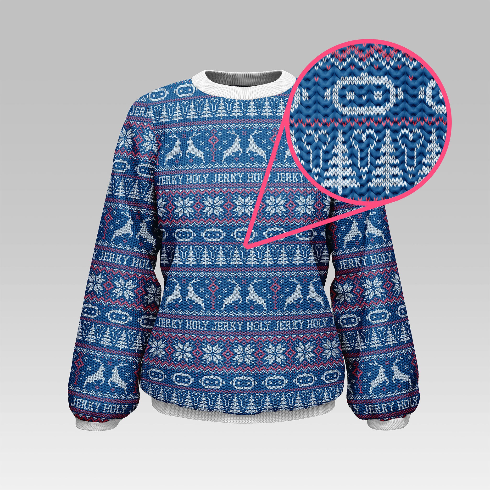 Holy Jerky Holidays Ugly Sweater