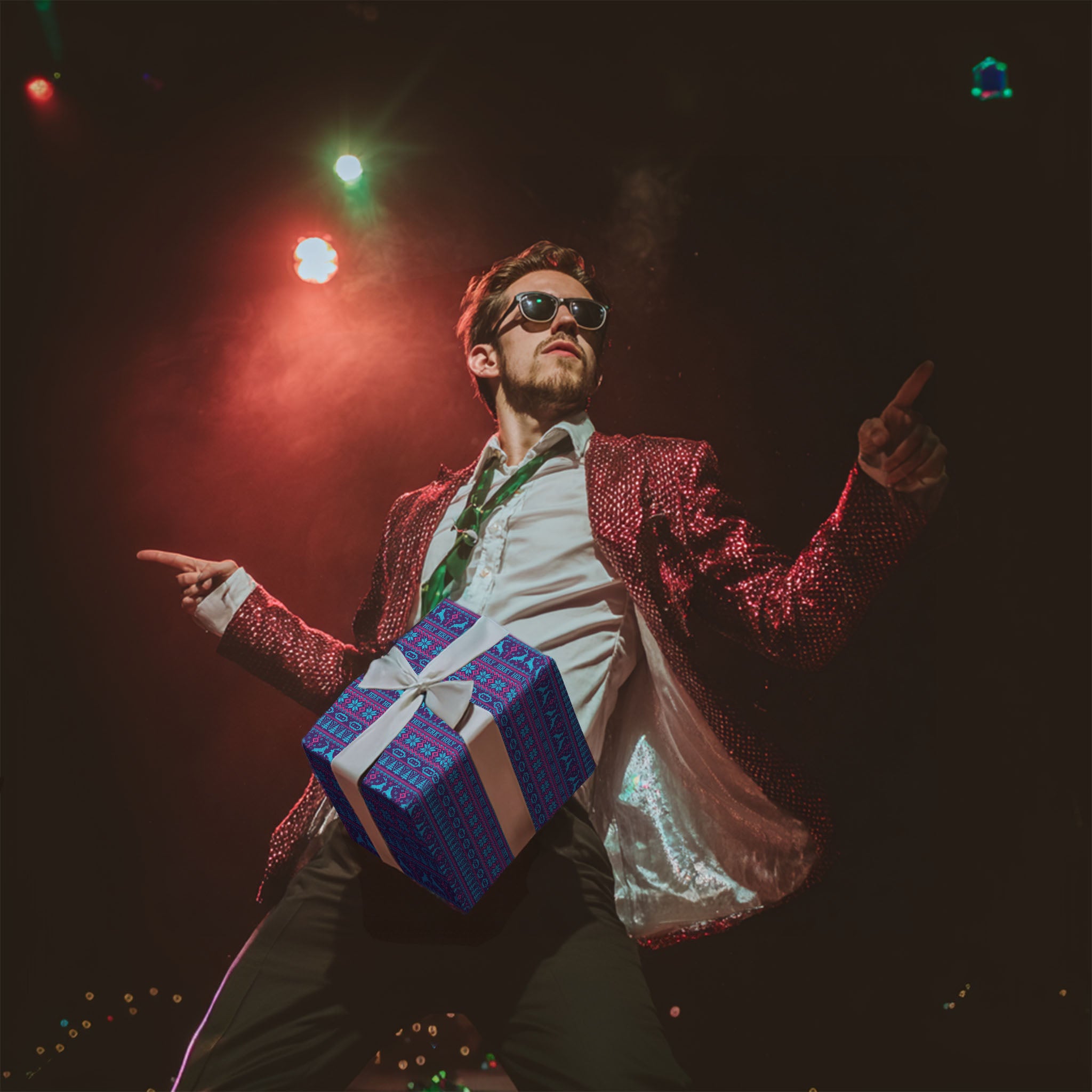 Holy Jerky Holidays Gift Wrap