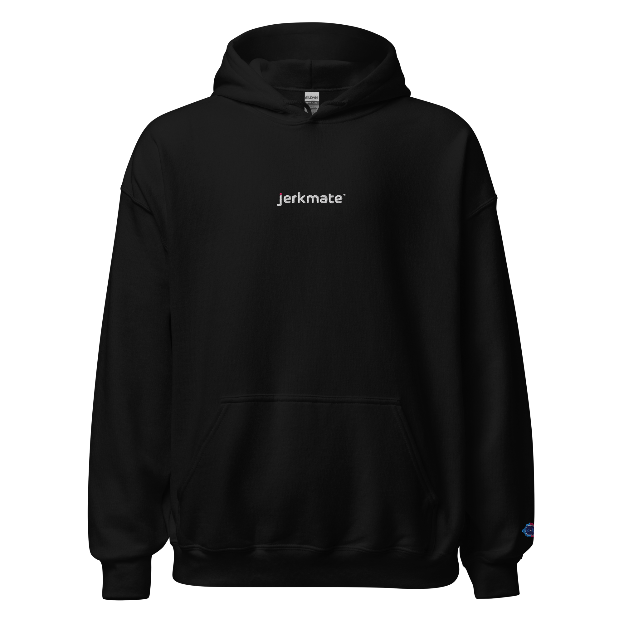 Jerkmate Embroidered Hoodie Dark Mode