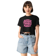 Aussie Trouble Maker Crop Top