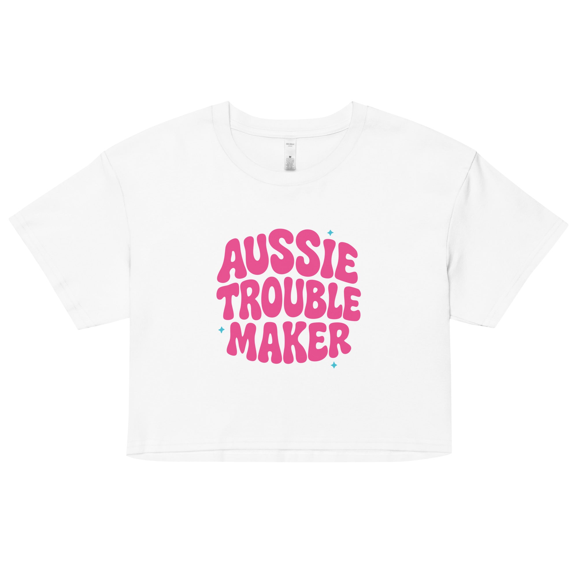 Aussie Trouble Maker Crop Top