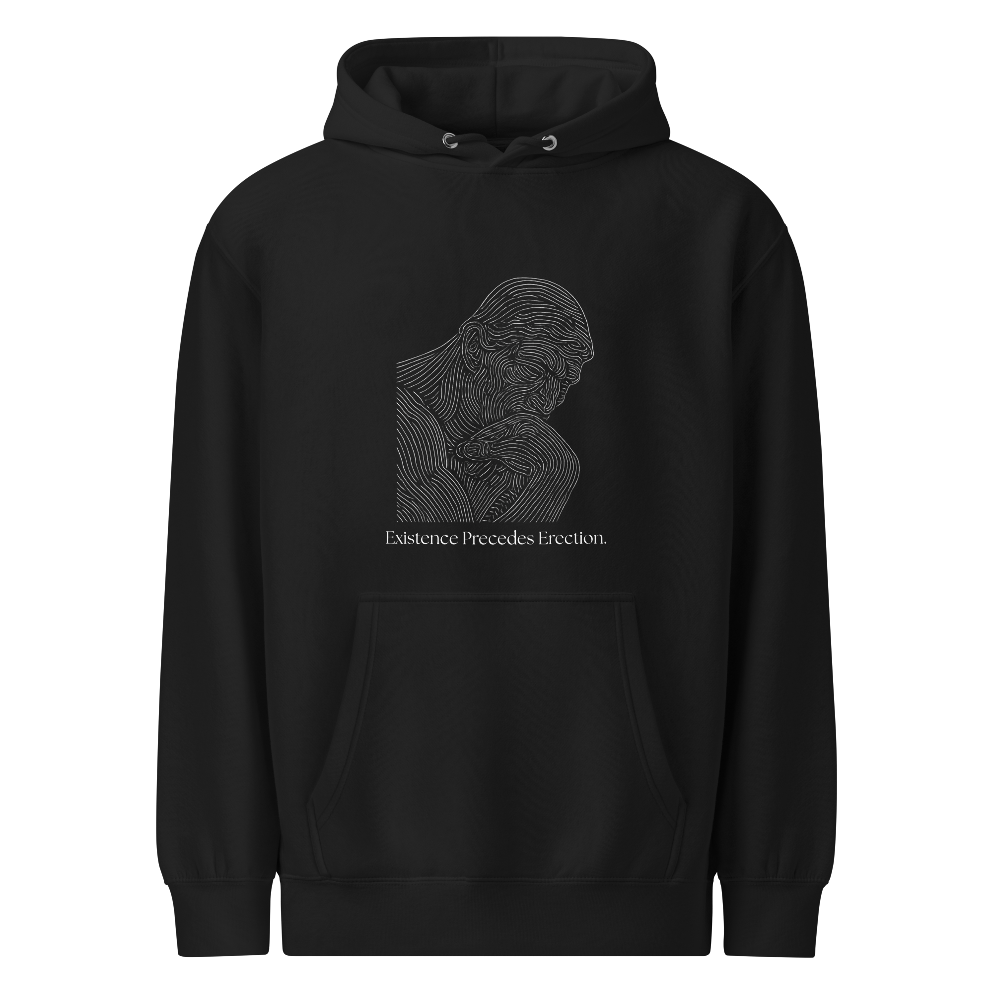 Existence Precedes Erection Hoodie