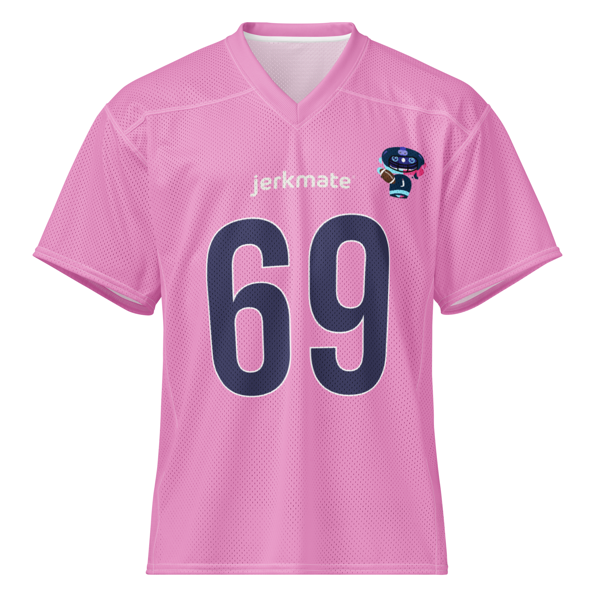 Jerkmate Pink Football Jersey