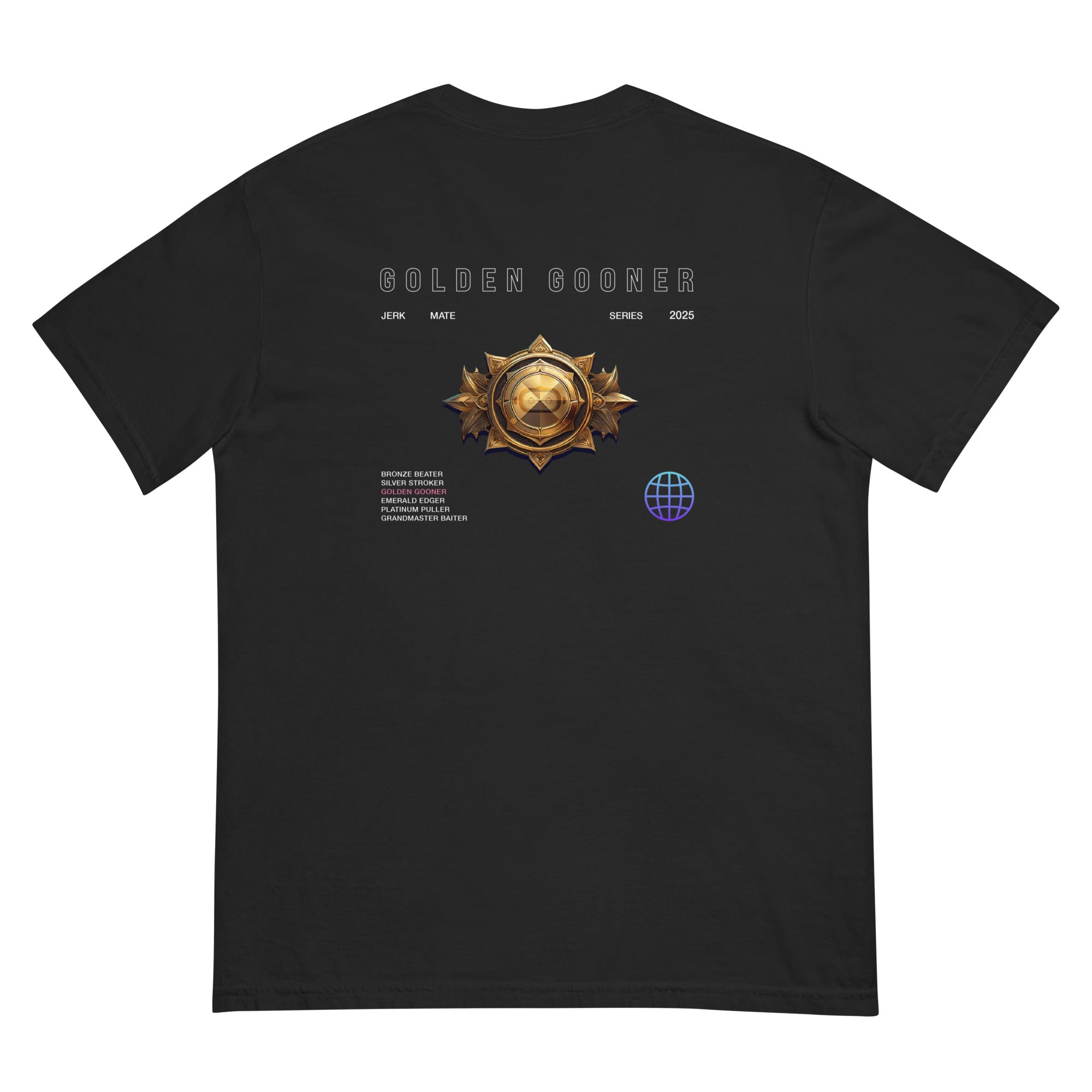 golden gooner back mockup