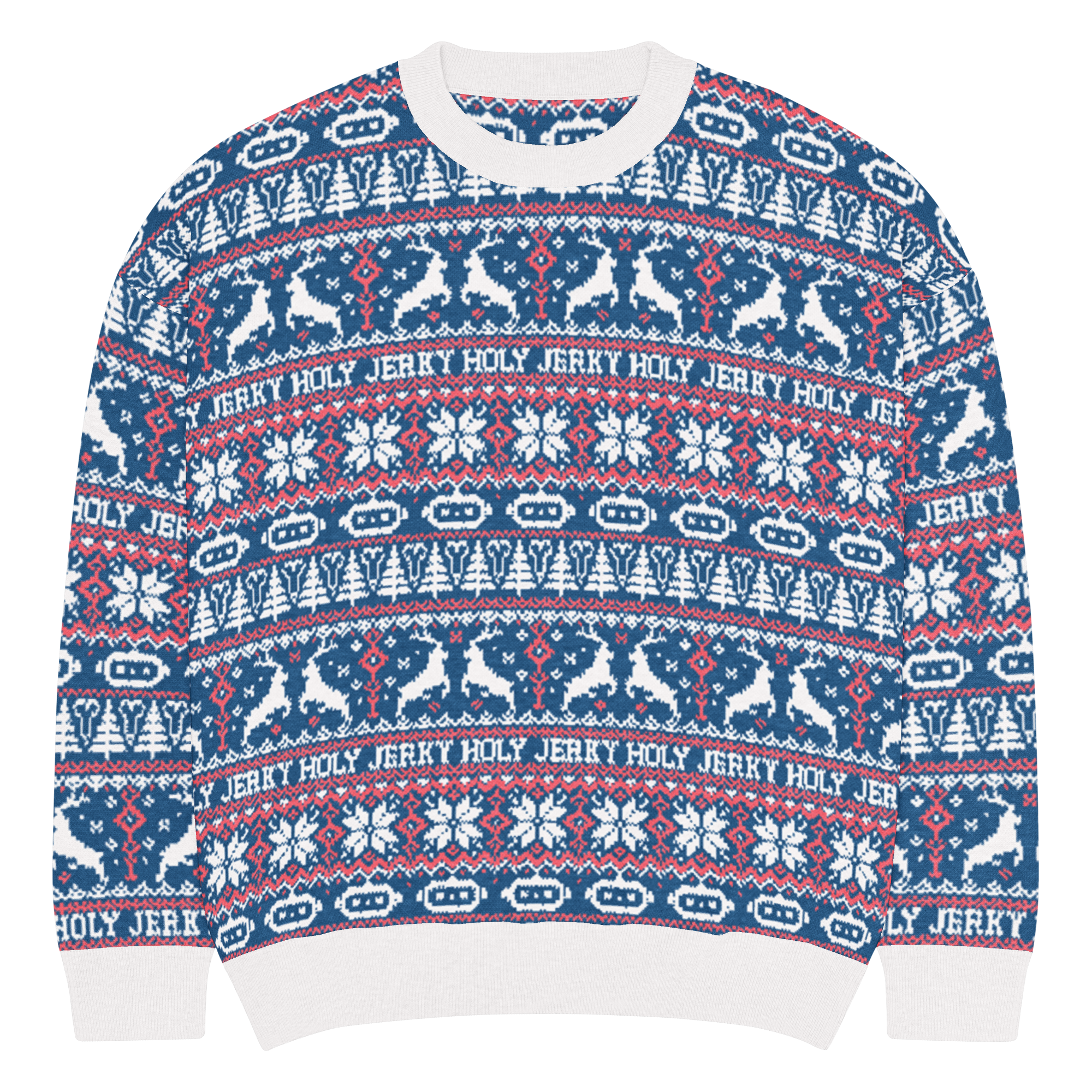 Holy Jerky Holidays Ugly Sweater